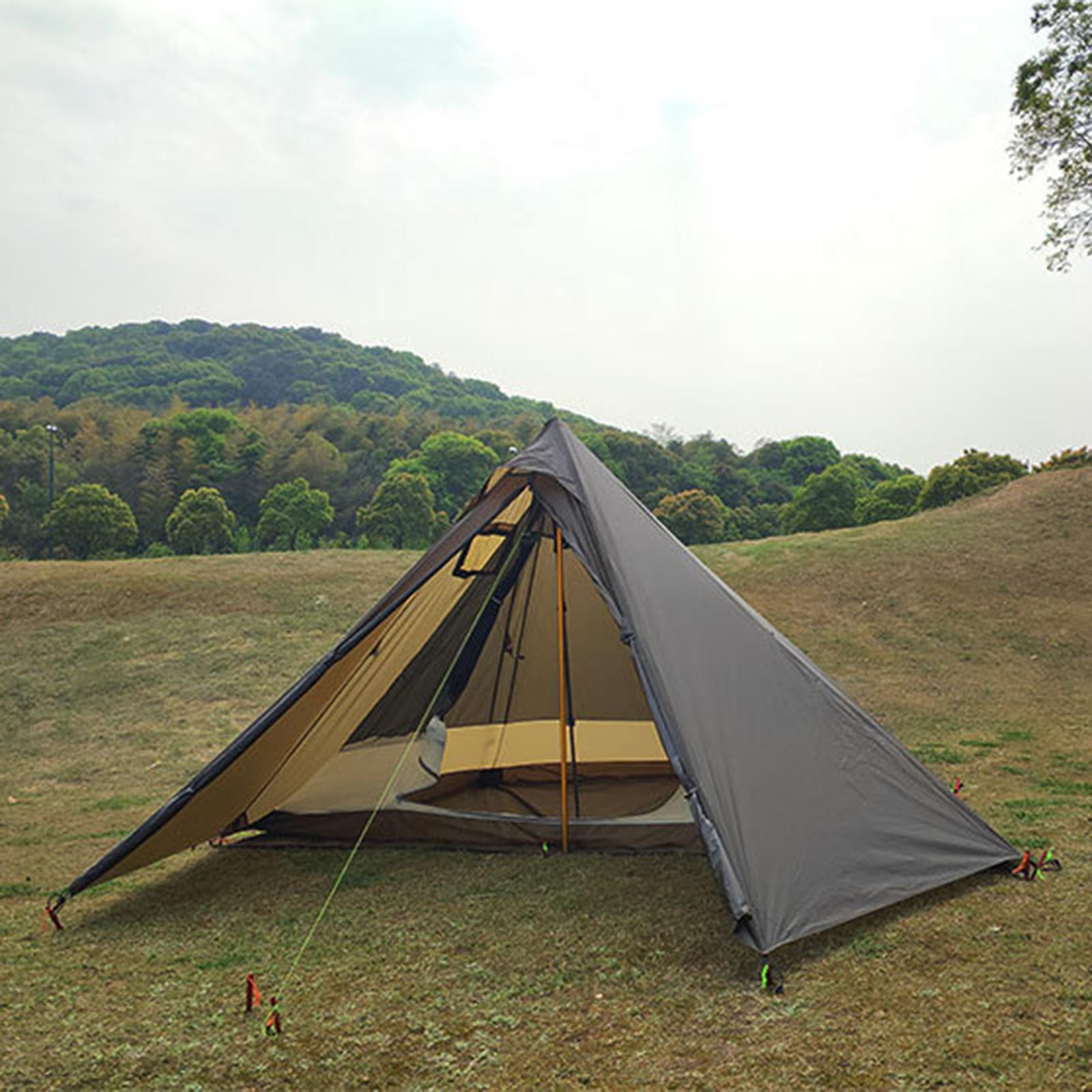 Cheap Goat Tents Lightweight Hot Tent Camping 2 Person Mesh Tent for Travel Climbing Hunting   